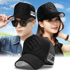 Men Women High Top Baseball Cap Breathable Sunscreen Cap