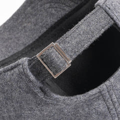 Black Wool Baseball Cap Autumn Winter Women Men