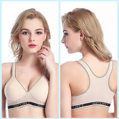 Padded Nylon Sports Bra