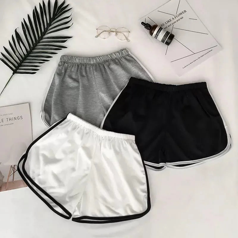 3 pcs Jersey Plain Comfortable And Lightweight Slip Shorts
