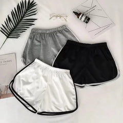 3 pcs Jersey Plain Comfortable And Lightweight Slip Shorts