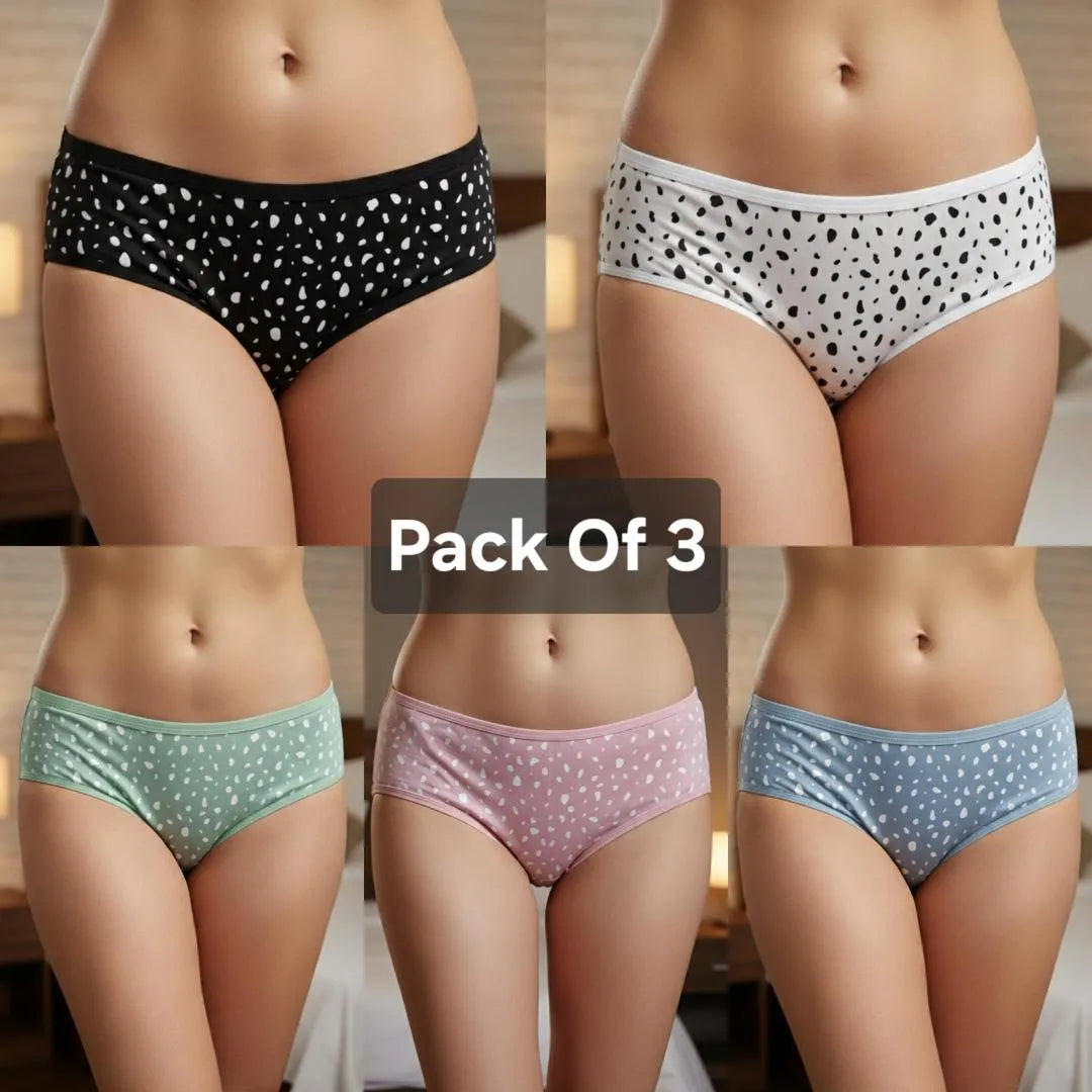 Silk Printed Comfortable And Breathable Brief