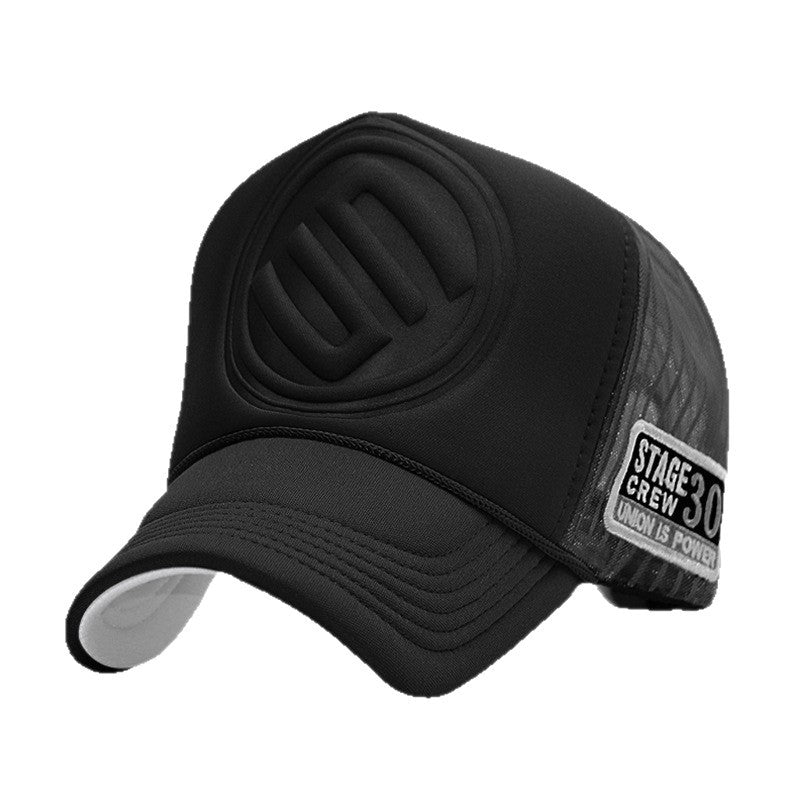 Men Women High Top Baseball Cap Breathable Sunscreen Cap