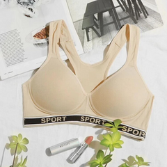 Padded Nylon Sports Bra