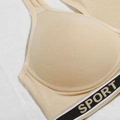 Padded Nylon Sports Bra